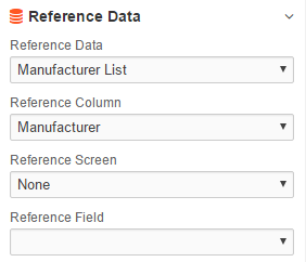 Reference Data Mapping