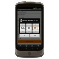 Android: Dialysis Flow Sheet Mobile App (Example 2)