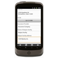 Android: Dialysis Flow Sheet Mobile App (Example 3)