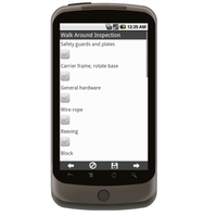 operator crane checklist daily mobile inspection bee app