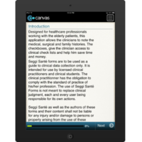 iPhone or iPad (iOS): Medical History Mobile App (Example 1)
