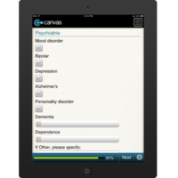 iPhone or iPad (iOS): Medical History Mobile App (Example 5)