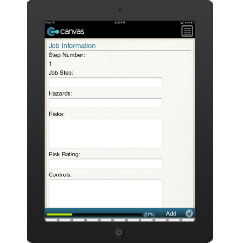 Electrical Risk Assessment Job Card (Australia) Mobile App (Example 2