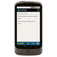 Android: Tree Mitigation Schedule Mobile App (Example 4)