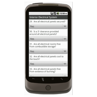 Android (1.5 - pre1.6): Building Inspection Checklist Mobile App (Example 2)