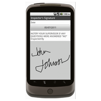 Android (1.5 - pre1.6): Building Inspection Checklist Mobile App (Example 4)