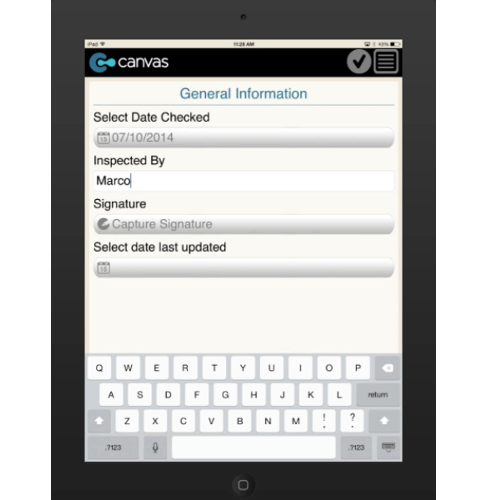 Glass and Hard Plastics Register HACCP Mentor Form Mobile App