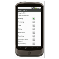 Android (1.5 - pre1.6): Landscaping Work Order - Deluxe 6570 Mobile App (Example 2)