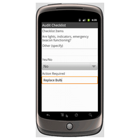 Android (1.5 - pre1.6): Farm Health & Safety Audit - Safety-Link Mobile App (Example 3)