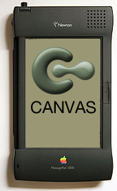 Canvas Launches on Apple Newton