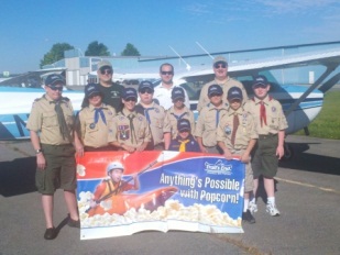 Boyscout Troop uses mobile apps