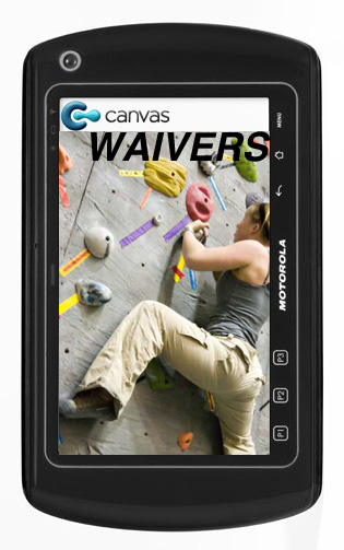 Waivers Mobile Apps with Canvas