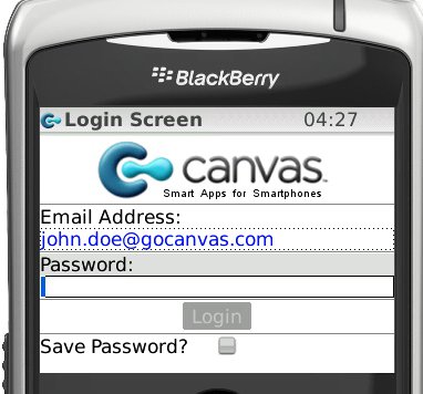 Canvas BlackBerry