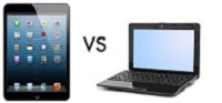 Mobile device versus Laptop