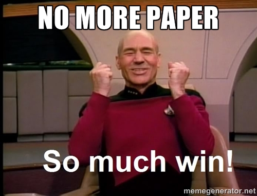 Captain Picard is Excited!