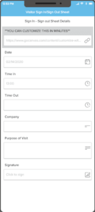 4 Simple Steps to Creating a Visitor Sign In/Sign Out App - GoCanvas