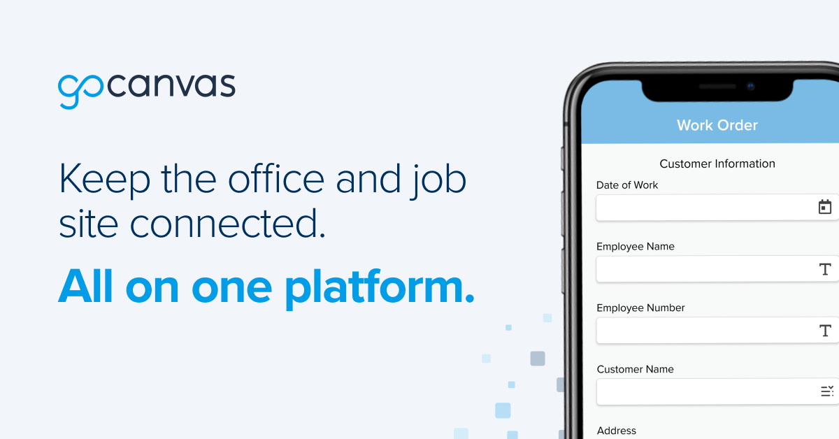 Request a Demo of the GoCanvas Platform GoCanvas