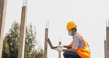 A man using GoCanvas for the digital transformation of his workflow.